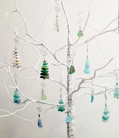 Limited Edition, Only 100 Sets Left!-🌊✨Sea Glass Christmas Tree Advent Calendar 🎄❄️🎁
