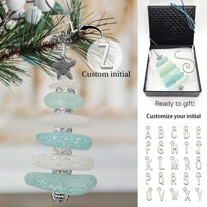 Limited Edition, Only 100 Sets Left!-🌊✨Sea Glass Christmas Tree Advent Calendar 🎄❄️🎁