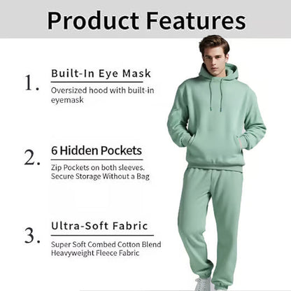 🏆 50K+ SOLD! 49% OFF – ✈️Airplane Travel Hoodie -Flight Sanctuary! 😴✨