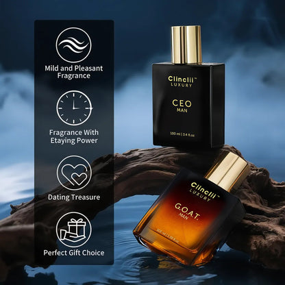 Final 3 Hours: 57%OFF🔥Gentlemen’s Fragrance Set with CEO MAN Perfume & G.O.A.T MAN Aroma
