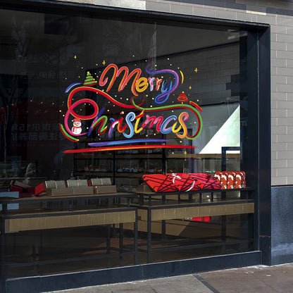 🎄 2026 New Year Window Stickers ✨