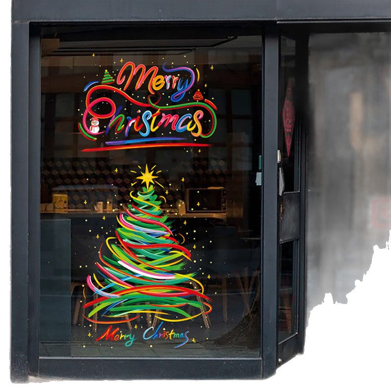 🎄 2026 New Year Window Stickers ✨