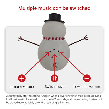 🎅 🎄 Holiday Special — Limited Time Only! The Snowman That Sings, Dances & Jokes!